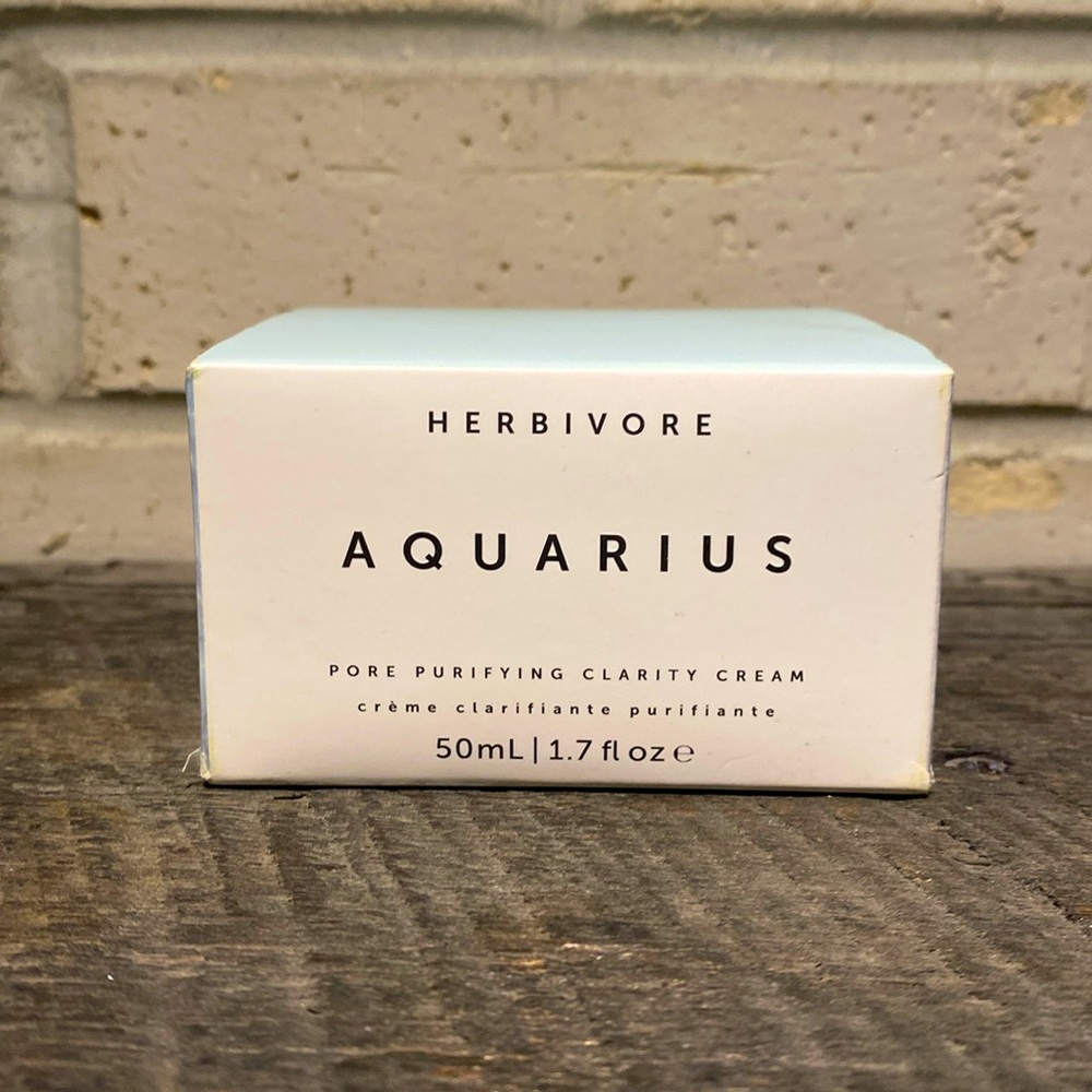 Herbivore Aquarius Pore Purifying Clarity Cream - New in Box
